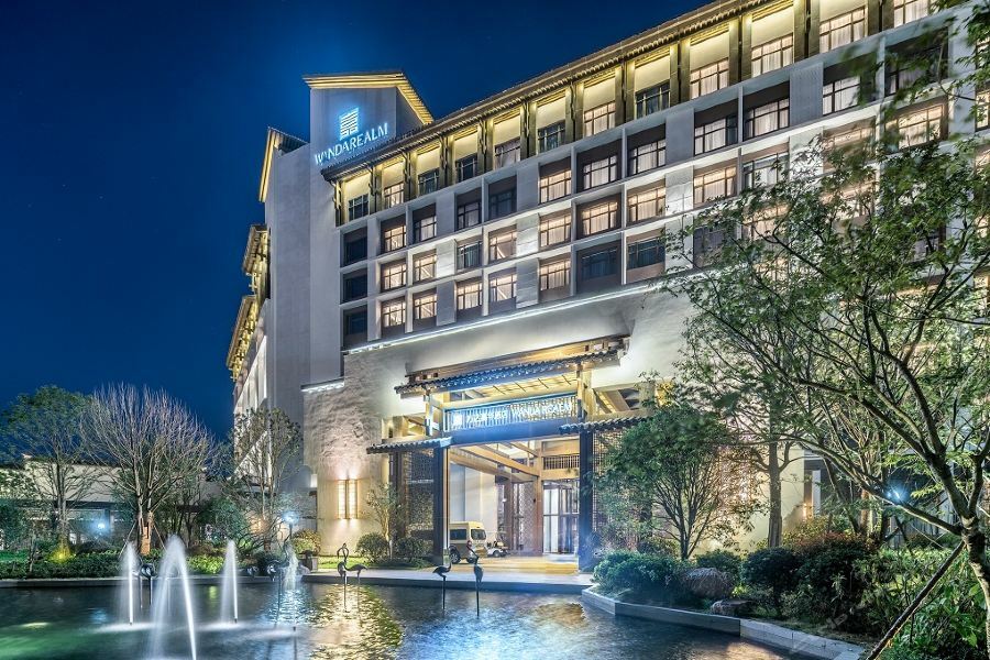Hotel Wanda Realm Hefei Chaohu Exterior foto